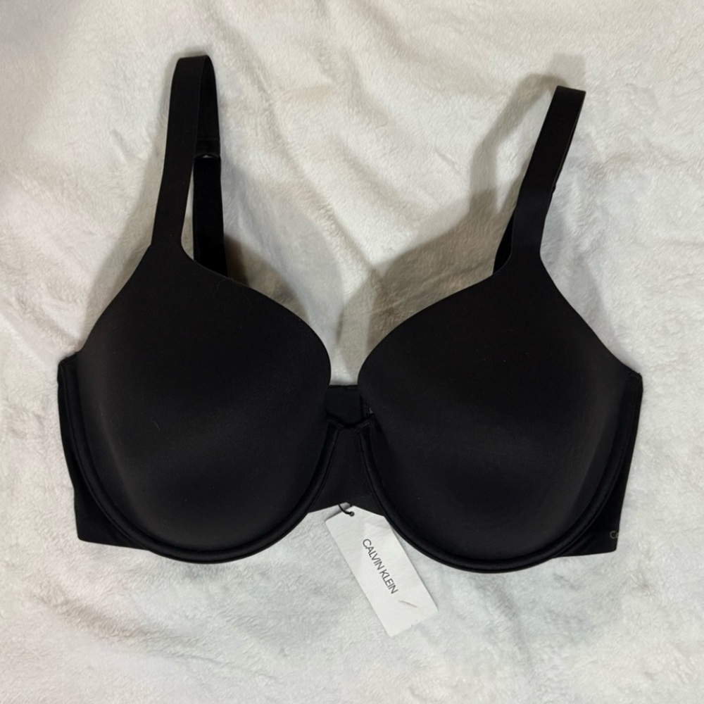 Calvin Klein BLACK Perfectly Fit Lightly Lined Everyday T-Shirt Bra 38D